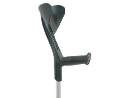 Muleta HERDEGEN Canadiana Inglesa Alumínio Regulável Em Altura Preto Evolution Fun