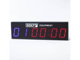 Cronómetro de Parede BOXPT EQUIPMENT Timer Pequeno (64 x 2 x 5 cm - Preto)