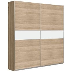 Roupeiro de portas de correr MATADOR Carvalho 170 cm