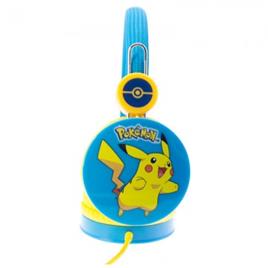 Fones de ouvido Pokémon Pikachu para crianças