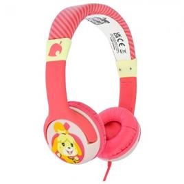 Fones de ouvido infantil Isabelle Animal Crossing