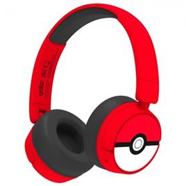 Fones de ouvido sem fio para crianças Pokémon Pokébola