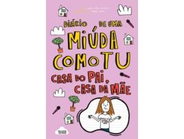 Livro Diário de uma miúda como tu: Casa do pai, casa da mãe de Maria Inês Almeida (Português)