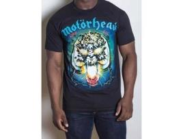 T-Shirt ROCK OFF Motörhead - Overkill Preto (Tamanho: L)