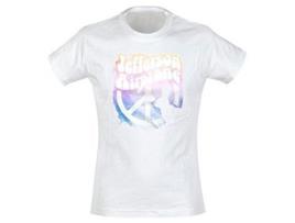 T-Shirt GREAT GEAR STORE Jefferson Airplane - White Rabbit Branco (Tamanho: L)