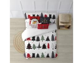 Capa de Edredão MUARE HOME Christmas (135 (220 x 220) - Algodão - Multicor)