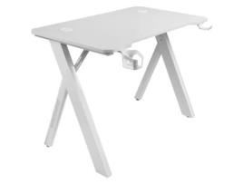 Mars Gaming MGD100RGBW Mesa de Computador Branco