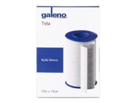Adesivo GALENO Tela Branco 10 M X 10 cm