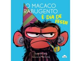 Livro O macaco rabugento: É dia de festa! de Suzanne Lang (Português)