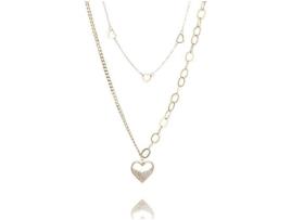 Colar URBAN WORK Nst1493 (Aço Inoxidável - Dourado - 44 cm)