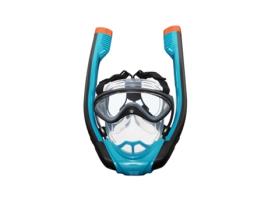 Bestway 24060 Máscara de Mergulho Adultos Preto Azul Laranja Transparente