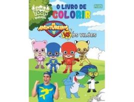 Livro De Colorir Os Aventureiros Vs Os Vilões de Luccas Neto (Português)