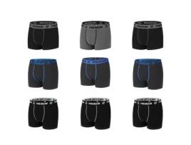 Pack 9 Boxers FREEGUN Hombre (Multicor - L)