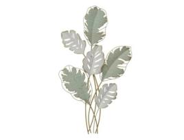 Decoração de Parede Dkd Home Decor Metal Branco V.