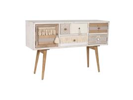 Aparador Dkd Home Decor Abeto Algodão Branco (120.