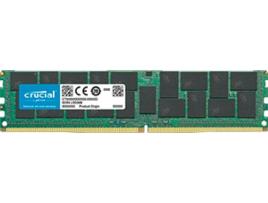 Memória RAM DDR4 CRUCIAL CT32G4LFD4266 (1 x 32 GB - 2666 MHz - CL 19 - Verde)
