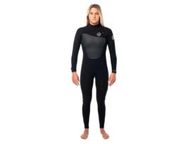 Rip Curl Flashbomb Heat Seeker Manga Comprida Zíper Grátis Mulher 4/3Mm