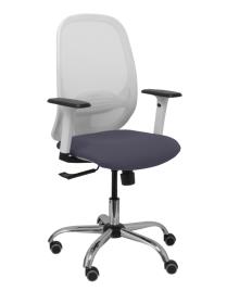 Cadeira de Escritório P&C 354crrp Branco Cinzento.