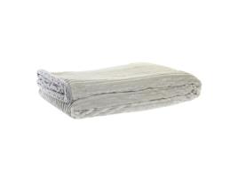Manta Dkd Home Decor Cinzento Claro (130 X 170 X .