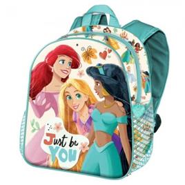 Mochila 3D Just be You Princesas Disney 31cm