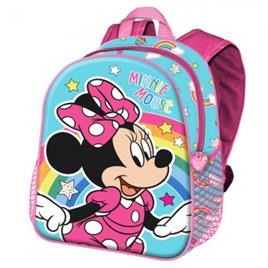 Mochila Big Colors Minnie Disney 3D 31cm