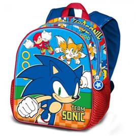 Mochila Team Sonic The Hedgehog 3D 31cm