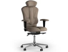 Cadeira de Escritório Ergonómica KULIK SYSTEM Tecido Vitória (Azur - Caramel -130x50x50cm)
