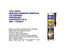 Quilosa adhesivo montaje fix express refor. cart.375 gr t018937