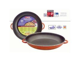 Paellera con antiadherente orange 38cm