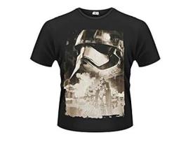 T-Shirt PLASTIC HEAD Star Wars - Captain Phasma Preto (Tamanho: XXL)