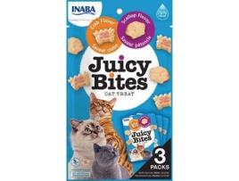 Snack para Gatos INABA Juicy Bites (33.9 g - Seca - Sabor: Vieira e Caranguejo)