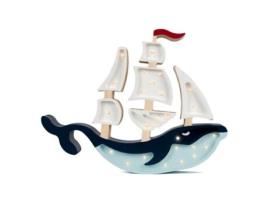 Luz de Presença LITTLE LIGHTS Madeira - Cinzento - 35 x 45 x 5,5 cm)