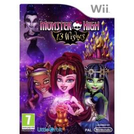 WII MONSTER HIGH 13 WISHES - USADO