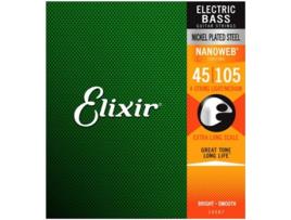Elixir 14087 Nanoweb Xl Extra Longscale Medium