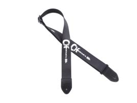 Charvel Strap Black With White Logo