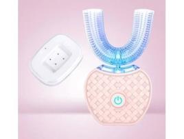Escova de Dentes Elétrica JGB Ultra-sónica 360 Graus Rosa (5000 rpm)