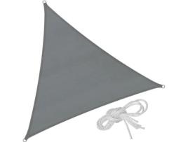 Toldo TECTAKE de Polietileno em Forma TECTAKE de Vela, Cinzento