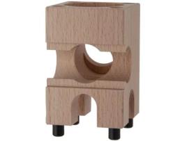 Puzzle XYLOBA Madeira - Bege - 6 x 6 x 9 cm)