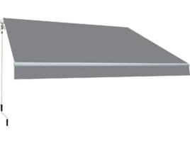 Toldo Manual Completo SMARTSUN Lona de Acrílico (Cinzento - 3x2m)