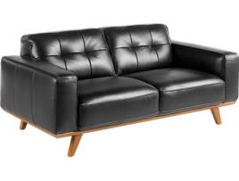 Sofá ANGEL CERDÁ S.L. 6030 (Castanho, Preto - Madeira, Poliuretano - 181 x 95 x 78 cm)