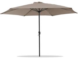 Guarda-Sol ACOMODA TEXTIL Castanho (Poliéster - 300 cm)