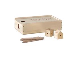 Puzzle TRIGONOS Madeira - Azul - 42 x 26 x 10 cm)