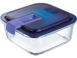 Lancheira Hermética Luminarc Easy Box Duas Cores .