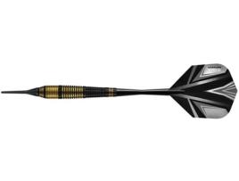 Dardos HARROWS DARTS SETAS Vivid Brass Black 18G Setas