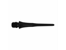 Ponta COSMO DARTS SETAS Preto 2Ba 25Mm 50 Dicas Unid