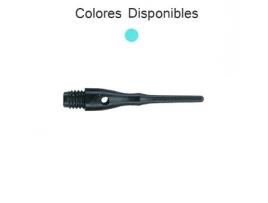 Dardos UNICORN DARTS SETAS Contour Turquoa 2BA 27mm 1000 unidade 40028