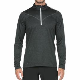 Camisola de Manga Comprida Homem +8000 Abobe 184 Preto - L