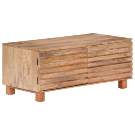 vidaXL Mesa de centro 90x50x40 cm madeira de mangueira maciça