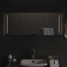 vidaXL Espelho de casa de banho com luzes LED 40x100 cm