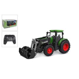 Kids Globe Trator RC 2,4 GHz 27 cm verde e vermelho